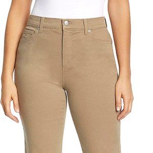 Women's Amanda Classic High Rise Tapered Jean  12 average grey